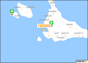 map of Yonaha