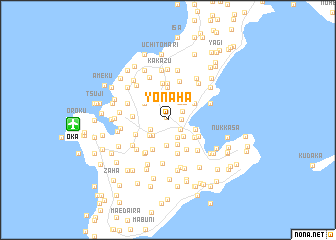 map of Yonaha