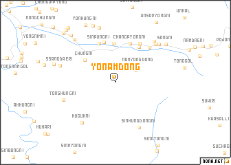 map of Yŏnam-dong