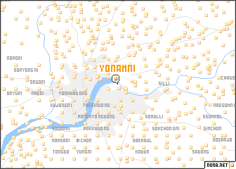 map of Yŏnam-ni