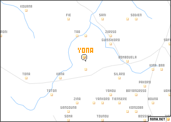 map of Yona