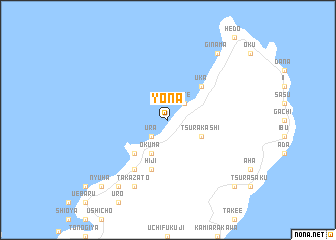 map of Yona