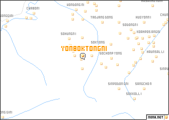 map of Yonboktong-ni