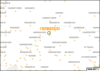 map of Yonbong-ni