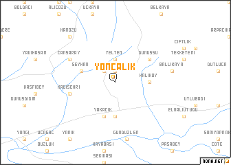 map of Yoncalık