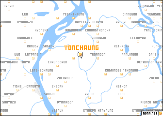 map of Yonchaung