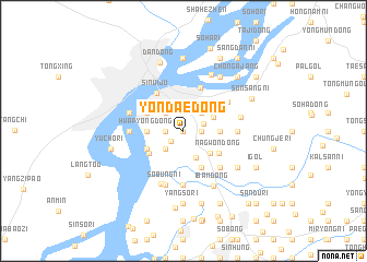 map of Yŏndae-dong