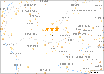 map of Yŏndae