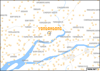 map of Yŏndam-dong