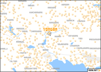 map of Yŏndam