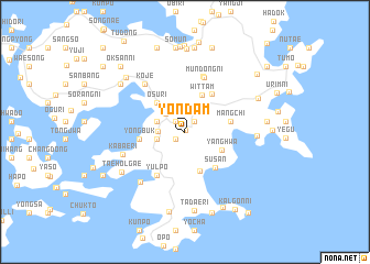 map of Yŏndam