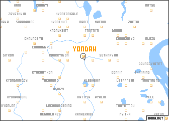 map of Yondaw