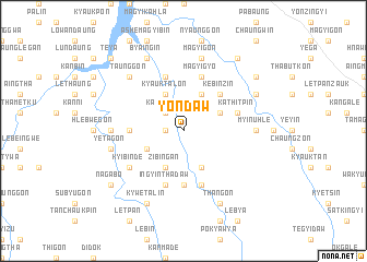 map of Yondaw