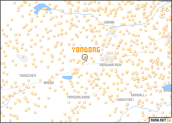 map of Yŏn-dong