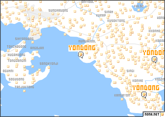 map of Yŏn-dong