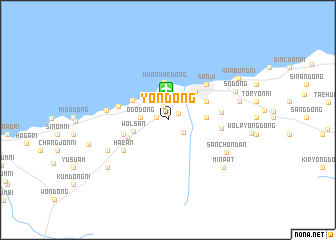 map of Yŏn-dong