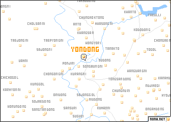 map of Yŏn-dong