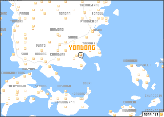 map of Yŏn-dong