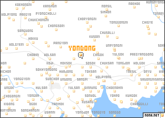 map of Yŏn-dong