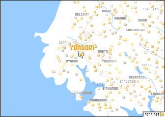map of Yŏndo-ri