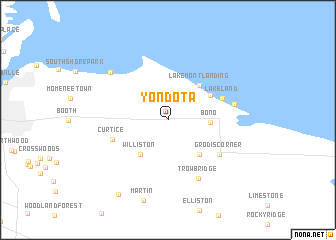 map of Yondota