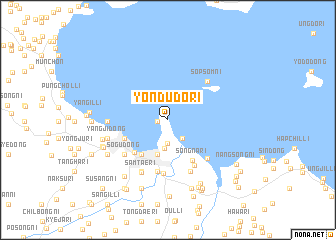 map of Yŏndudo-ri