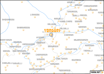 map of Yŏndu-ri