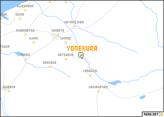 map of Yonekura
