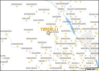 map of Yongal-li