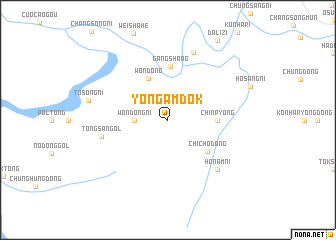 map of Yongamdŏk