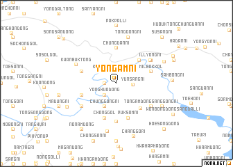 map of Yongam-ni