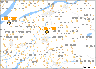 map of Yongam-ni