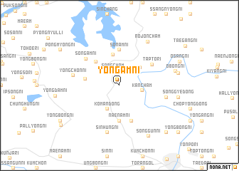 map of Yongam-ni