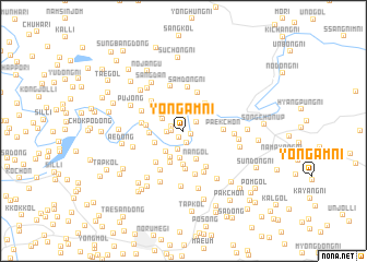 map of Yongam-ni