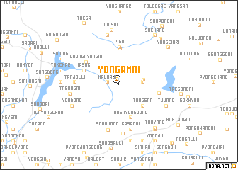 map of Yongam-ni