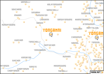 map of Yongam-ni