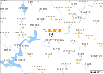 map of Yongam-ni