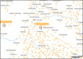 map of Yongam-ni