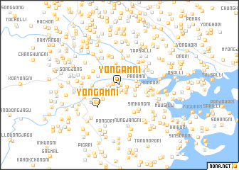 map of Yongam-ni