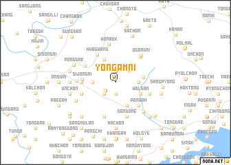 map of Yongam-ni