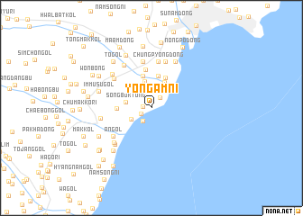 map of Yongam-ni