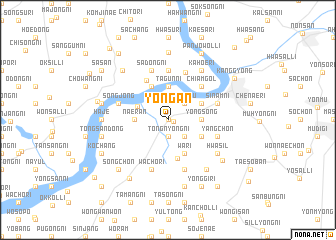 map of Yongan