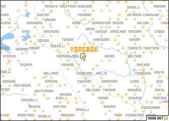 map of Yŏngbok