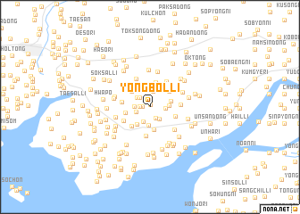 map of Yŏngbŏl-li