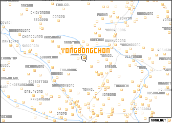 map of Yongbong-ch\