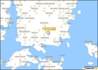 map of Yŏngbo