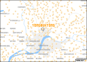 map of Yongbuk-tong