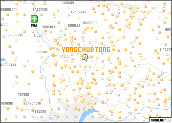 map of Yongchu 1-tong