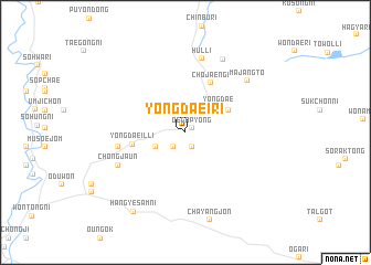 map of Yongdae i-ri