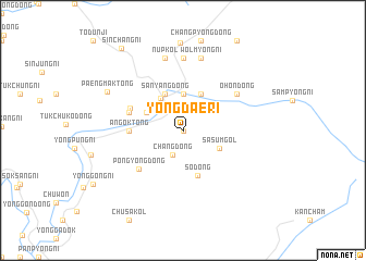 map of Yongdae-ri